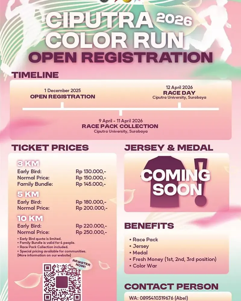 Ciputra Color Run 2026